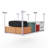 4FT*8FT Stevenage Ceiling Mounted Rack