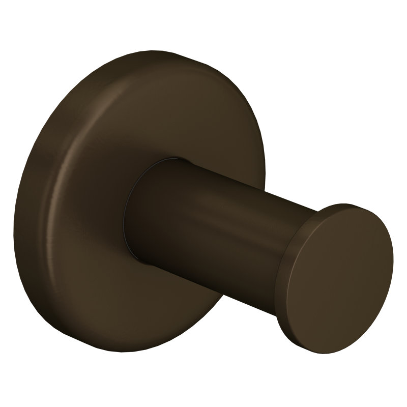 Lombardia® Wall Mounted Robe Hook, Tuscan Brass