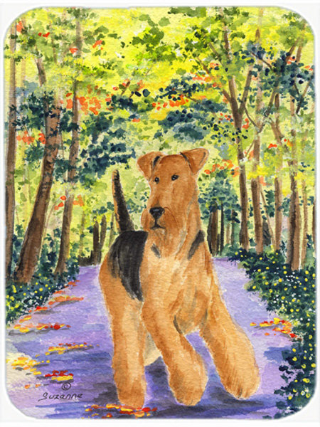 East Urban Home Airedale Glass Cutting Board