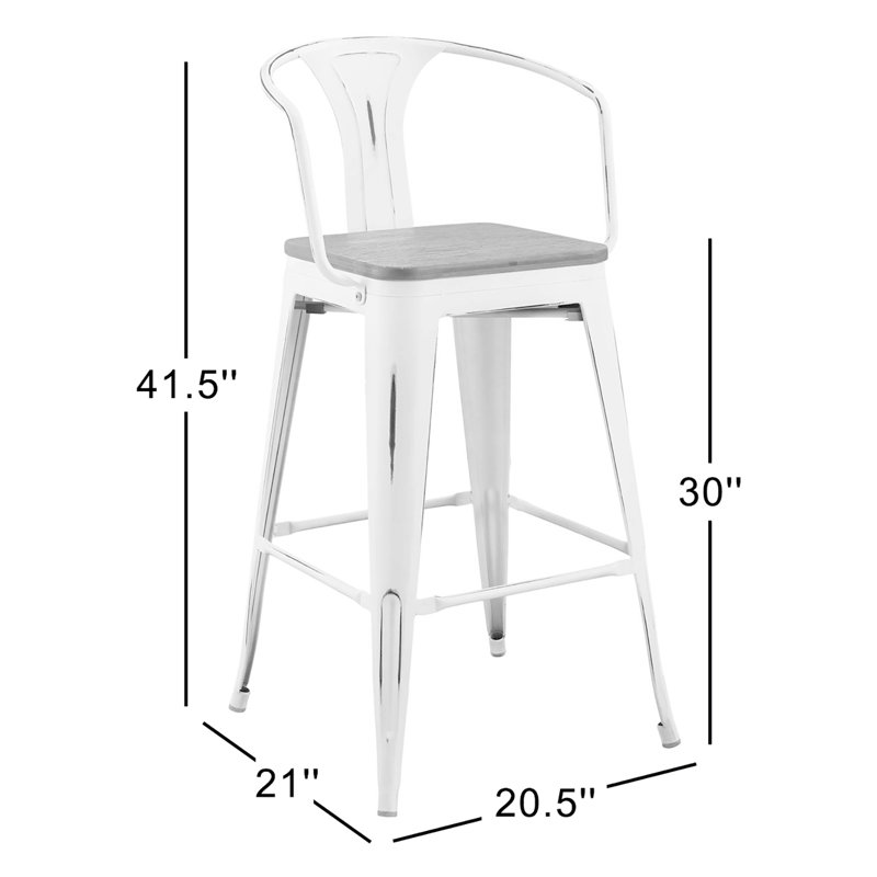 Promenade Bar Stool, Black