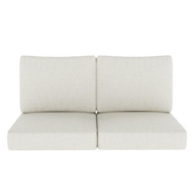 Sunbrella® Outdoor Loveseat Seat / Back Cushion