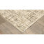 Tapis rayé rayé ivoire / brun Rayan-1254683699