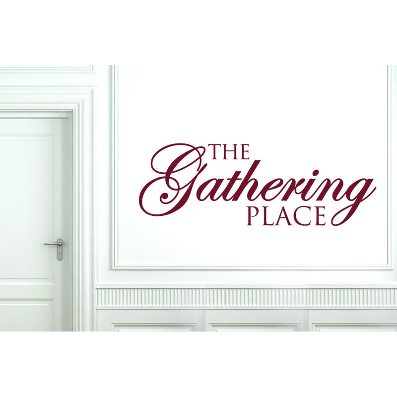 Non-Wall Damaging Wall Decal, Medium, Burgundy