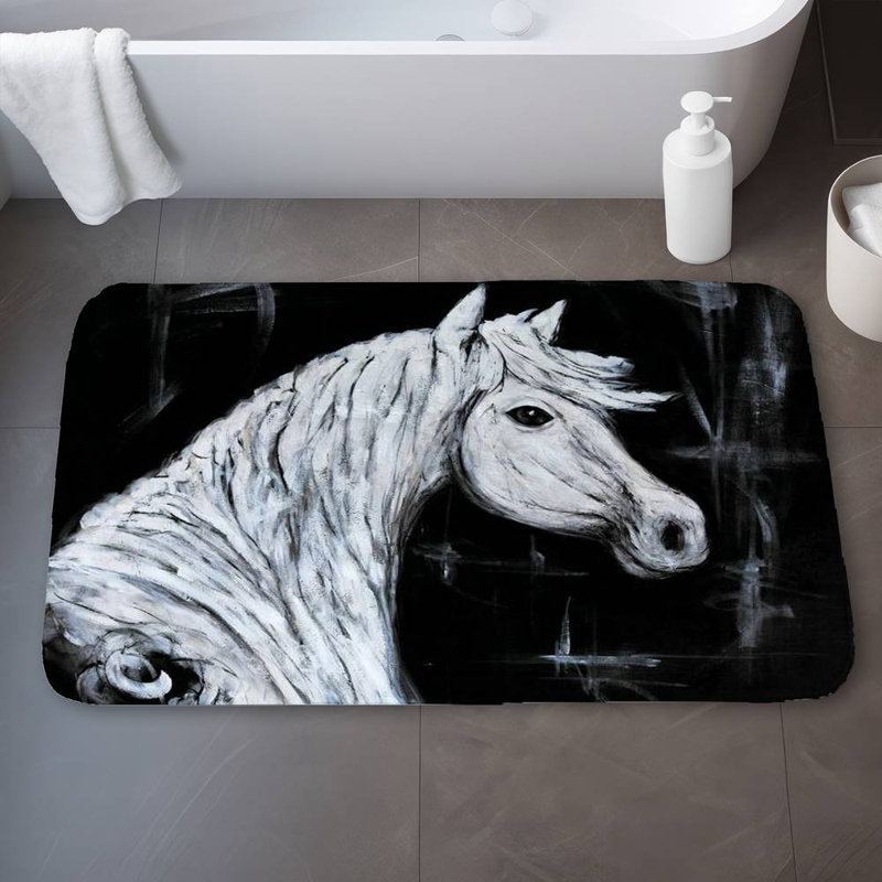 Flahiff Microfiber Non-Slip Bath Mat