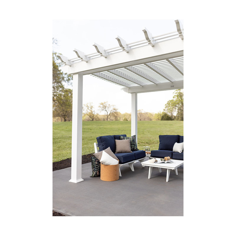 Bradford Pergola, Slate Gray