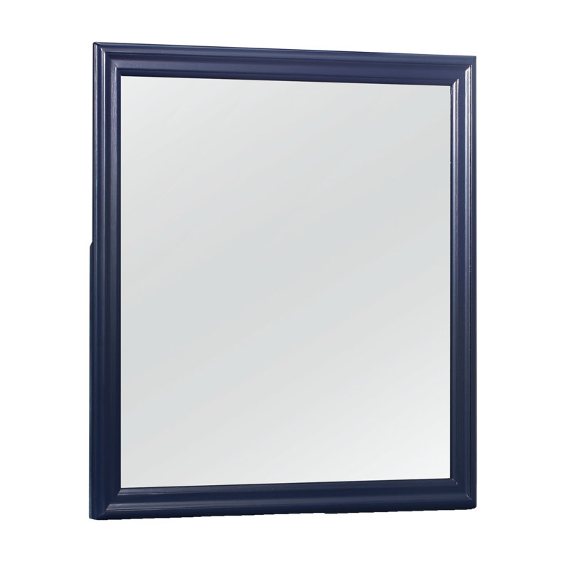 MIROIR BLEU CHARLSTON (INCLUT SEULEMENT LE MIROIR), Bleu