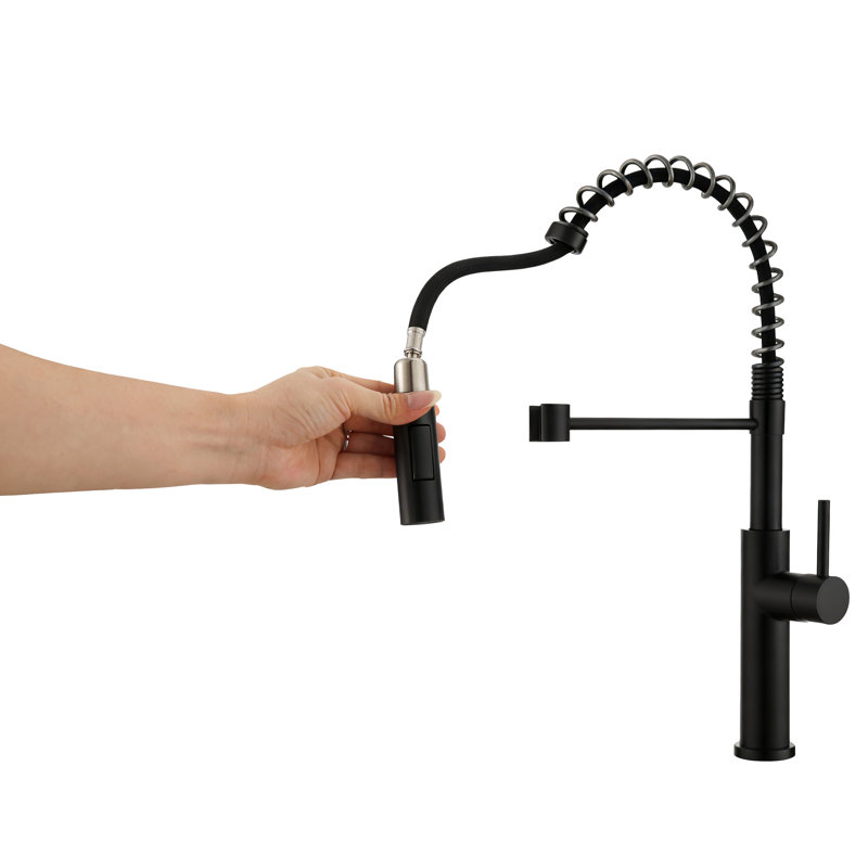 Robinet de cuisine Shane High Arc, Matte Black