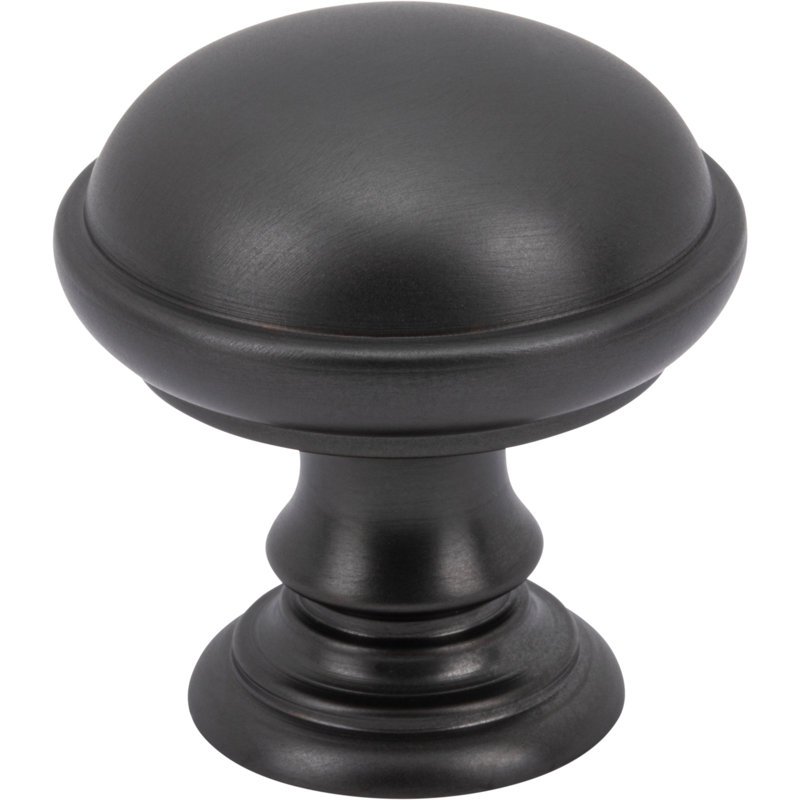 Ronan Diameter Round Knob, Oil Rubbed Bronze, 1 1/2"