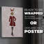 Christmas Christmas Fashion Bunny - Impression sur toile seulement - NON CADRE-117752117