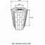 Table d'appoint hexagonale