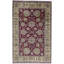 Trinity Wool Oriental Area Rug in Red/Gold