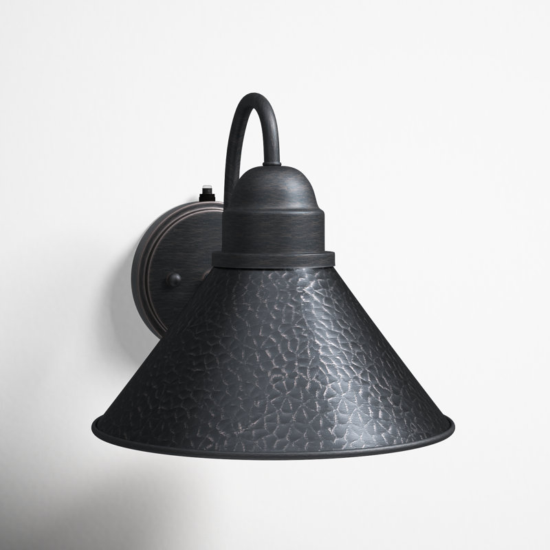 Callery Steel Wall Light, 9" H x 10" W x 11.75"D