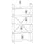 Étagère à tablettes à 5 niveaux Smart Modern de 71 po-2097241570