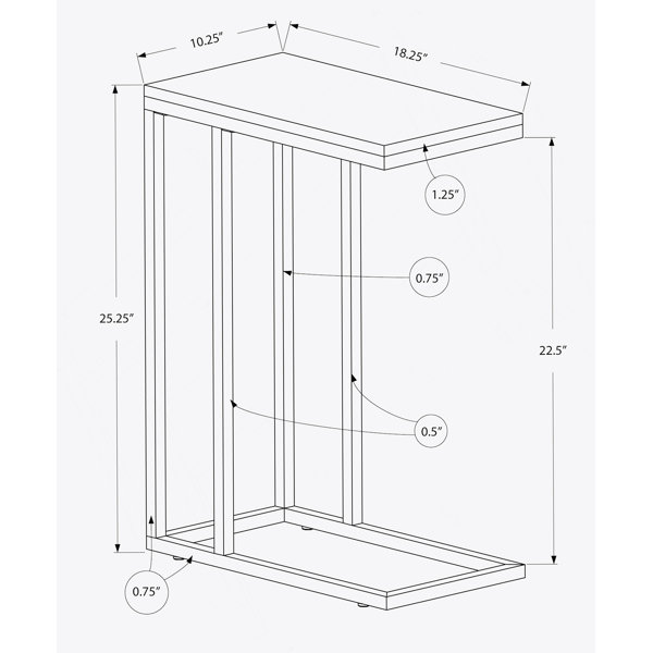 Dimensions du produit