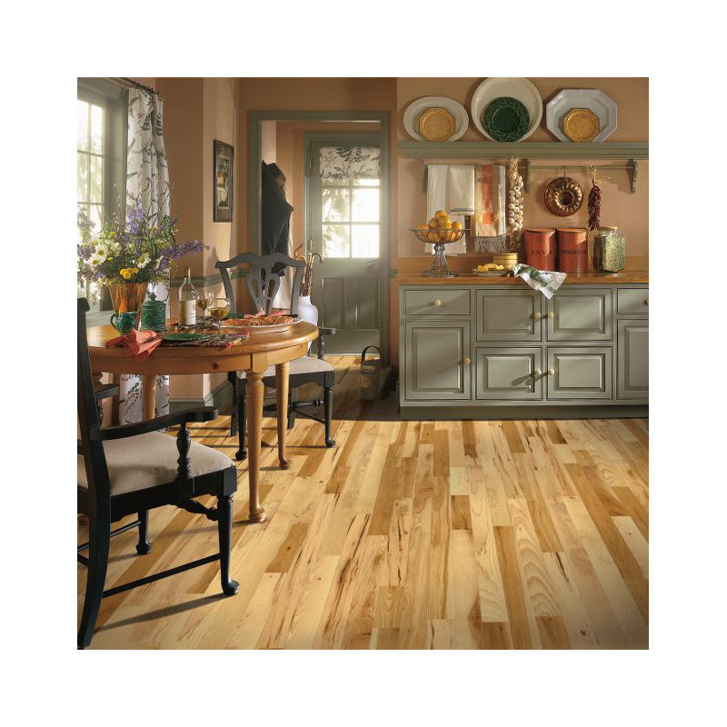 Parquet massif Hickory, Naturel campagnard