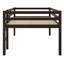 Lit mezzanine en bois avec échelle-1433508367