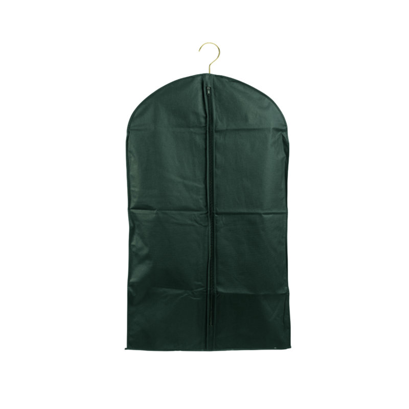 40'' Breathable PP Non Woven Garment Bag, Green