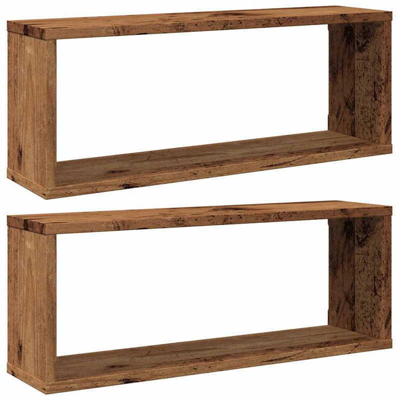Percey Floating Shelf, Old Wood