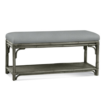 Banc de rangement en osier Summer Retreat