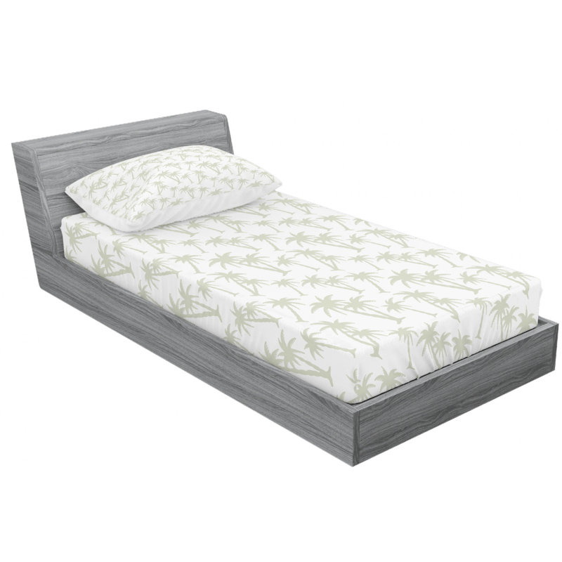 Microfiber Sheet Set, Twin Sheet Set with Fitted Sheet