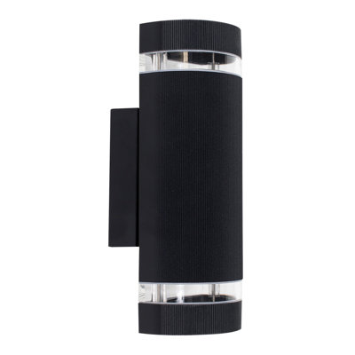 Rosedale Black 2 - Bulb Outdoor Armed Sconce