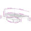 Solid Wood Bed Frame-992271994