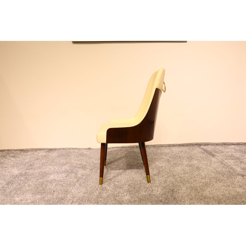 Vogue Lux Beige Dining Chair, Beige