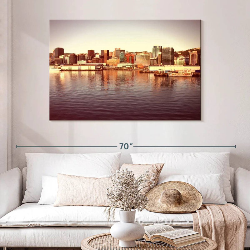 Nicci Old Wellington City, 32" H x 48" W