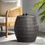 Table d'appoint de patio en osier 14,00 "| Idée cadeau