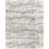 Cream/Light Gray Area Rug