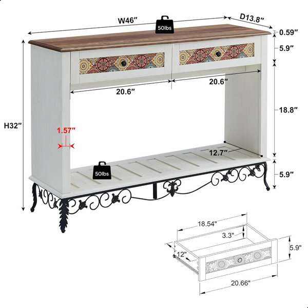 Bench DKD Home Decor Grey 103 x 46 x 42 cm 103 x 46 x 43