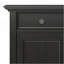 Amherst - Armoire de rangement pour hall d'entrée - Brun hickory