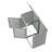 Garbage Bin Shed Stores 2 Trash Cans Metal Outdoor Bin Shed For Garbage Storage,54 Cubic Feet Of Space,Stainless Galvanized Steel, Bin Shed For Garden Yard Lawn,Grey-125096965