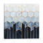 Soft Blue Hexagons by Elisabeth Fredriksson - Wrapped Canvas Print-56677080-41186224