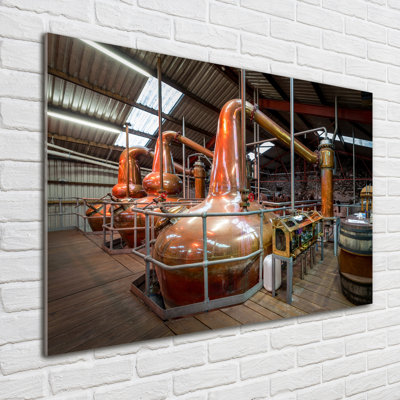 Brewhouse - No Frame Print on Glass