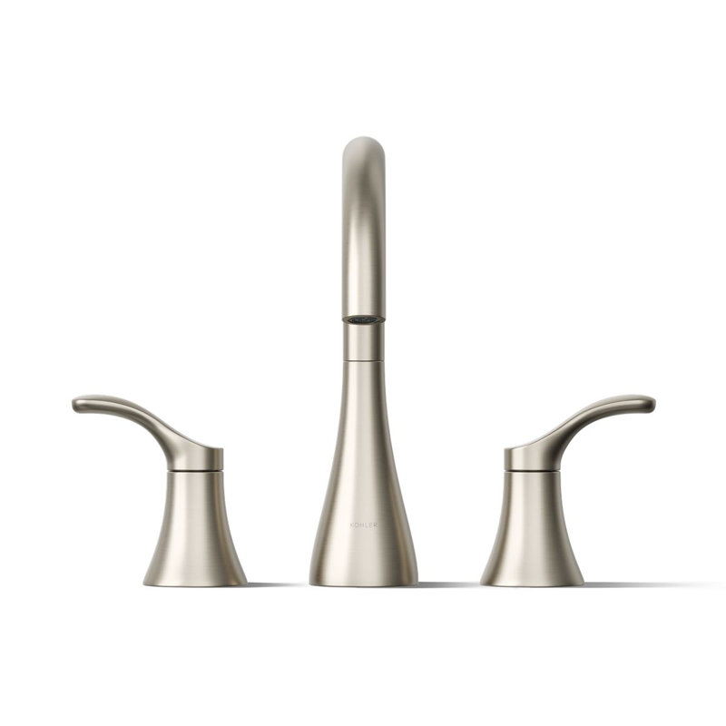 Simplice Bath Trim 2 Deck Mounted Roman Tub Faucet, Vibrant Brushed Nickel