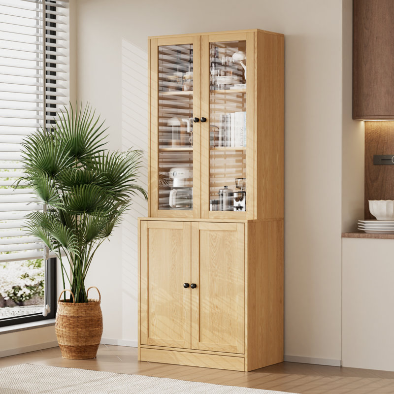 Bibliothèque standard H 71 po x l 23,6 po Marta, Bois