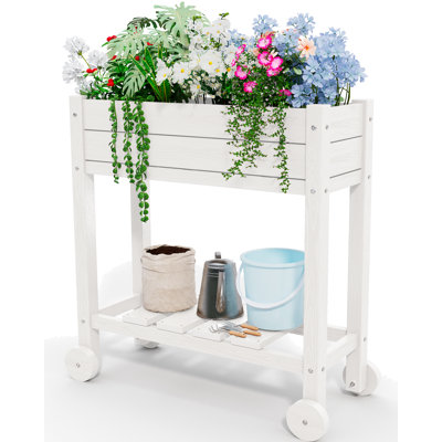 Jardinière brouette