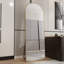 Miroir de plancher pleine grandeur en alliage d'aluminium Orin
