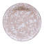 Taupe Swirl Handmade Enamelware Dinner Plate