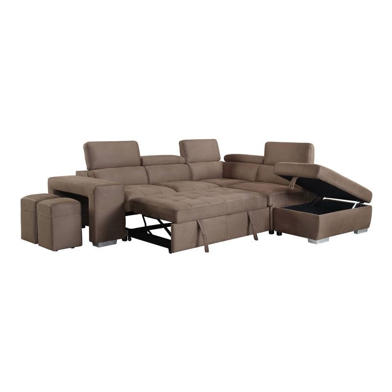 Canapé modulaire 3 pièces rembourré