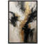 Reproduction d'art abstrait sur toile encadrée pour décoration intérieure moderne-117184706-117184705
