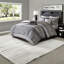 Ensembles de literie luxueux en polyester, style transitionnel jacquard pour la maison