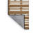 Washable Tan White Striped Area Rug-1959699343