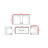 Athelene Wicker Fully Assembled 4 - Person Seating Group with Cushions