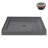 Streamline 36 in. x 36 in. Alcove Acrylic Shower Base in Matte Grey with Center Drain, Drain Included-118934361