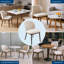 Tufted Linen Upholstered Stacking Accent-1886876186