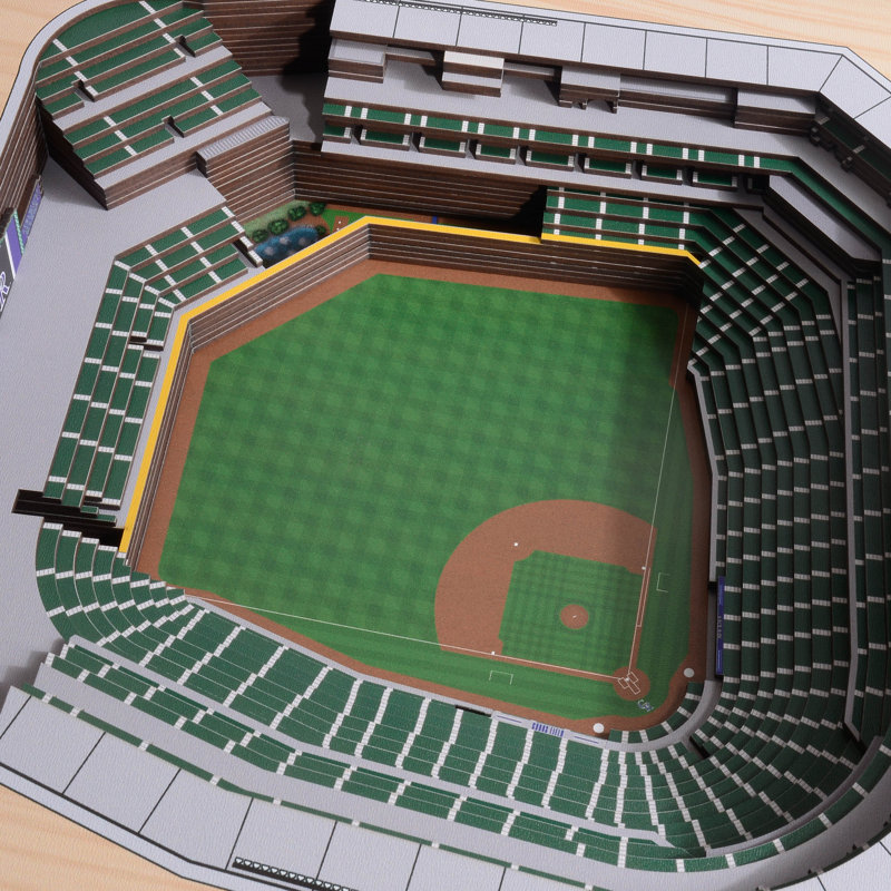 MLB 25-Layer StadiumViews 3D Wall Art, Colorado Rockies