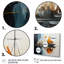 «Moonlight Saiboat Collage Horizon III - Bateau à voile, ensemble d'art mural multi-panneaux