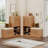 Multi Functional Shoe Storage Cabinet With Bench & 7+3 Storage Compartment-2041302113